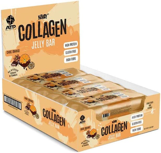 Noway Collagen Jelly Bar Chocolate Orange Box of 12X 60G