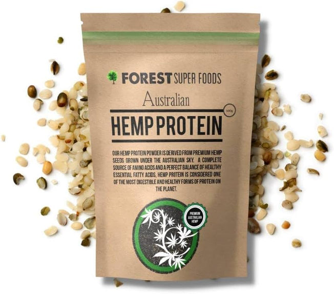 Australian Grown Hemp Protein Premium Quality 500G (60 Day Supply)