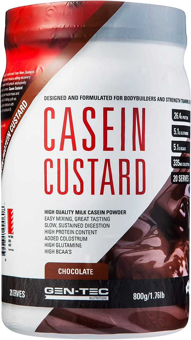 Casein Custard Chocolate Powder, 800 Grams