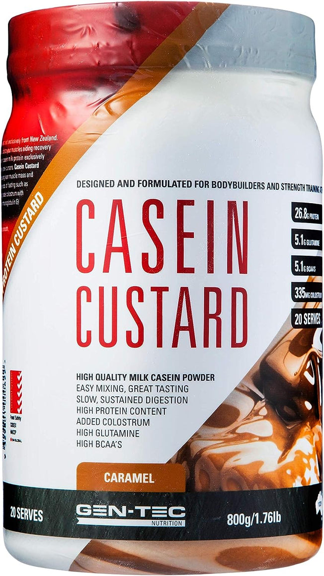 Casein Custard Caramel Powder, 800 Grams