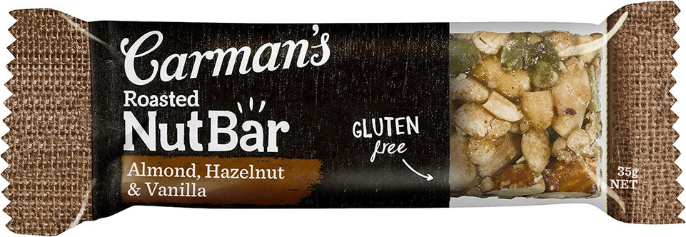 Nut Bar Almond, Hazelnut & Vanilla, 5-Pack (175G)