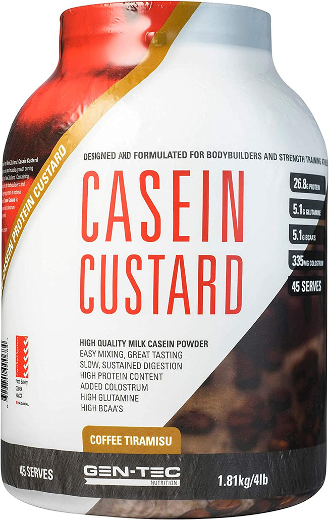 Casein Custard Coffee Tiramisu Powder, 1.8 Kilograms