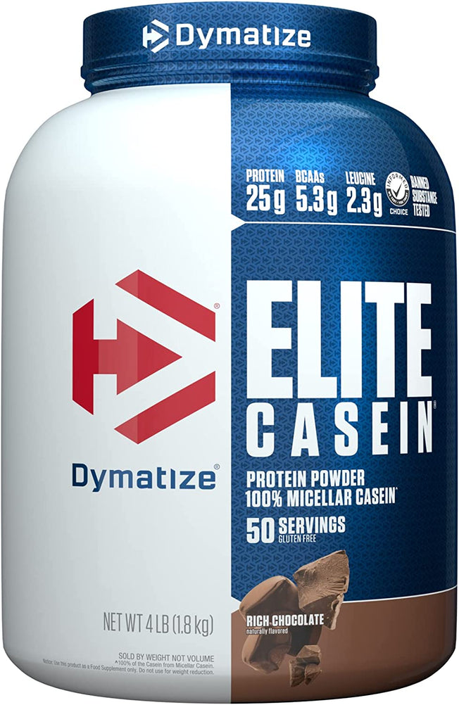 Elite Casein - Slow Release Protein - Rich Chocolate, 1.8 Kg