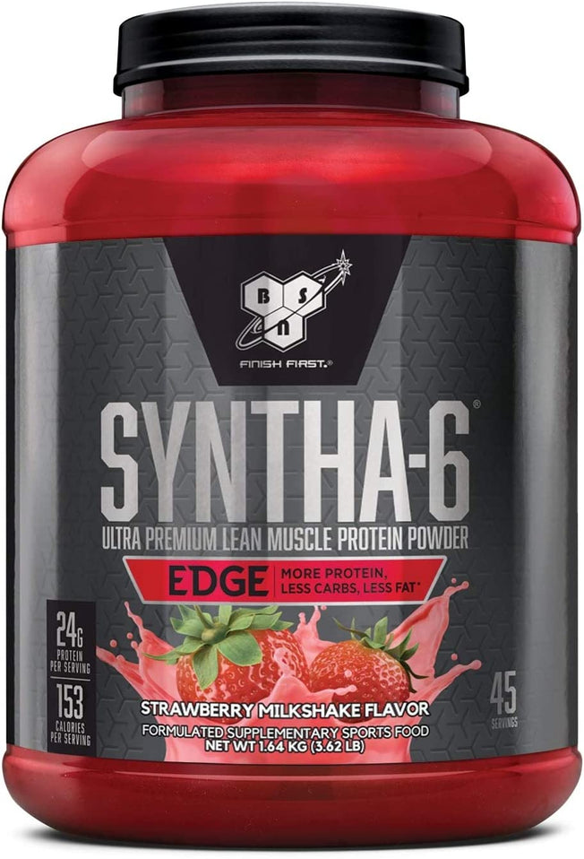 Syntha 6 Edge Ultra Premium Lean Muscle Protein Powder, Strawberry Shake, 45 Servings